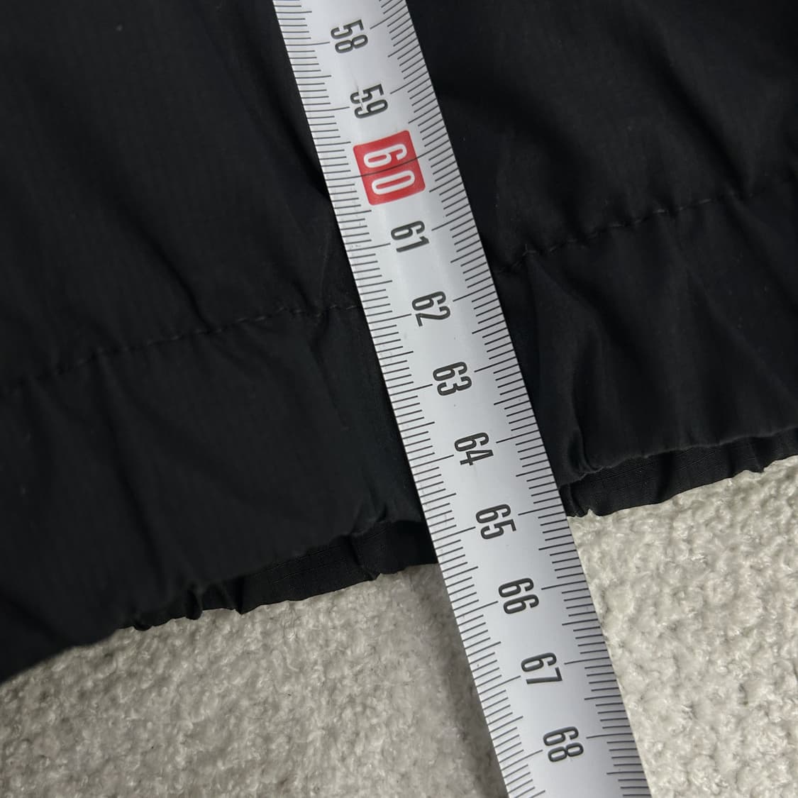 나이키 에어 블랙/화이트 아노락 후드 바람막이 L 상품이미지5