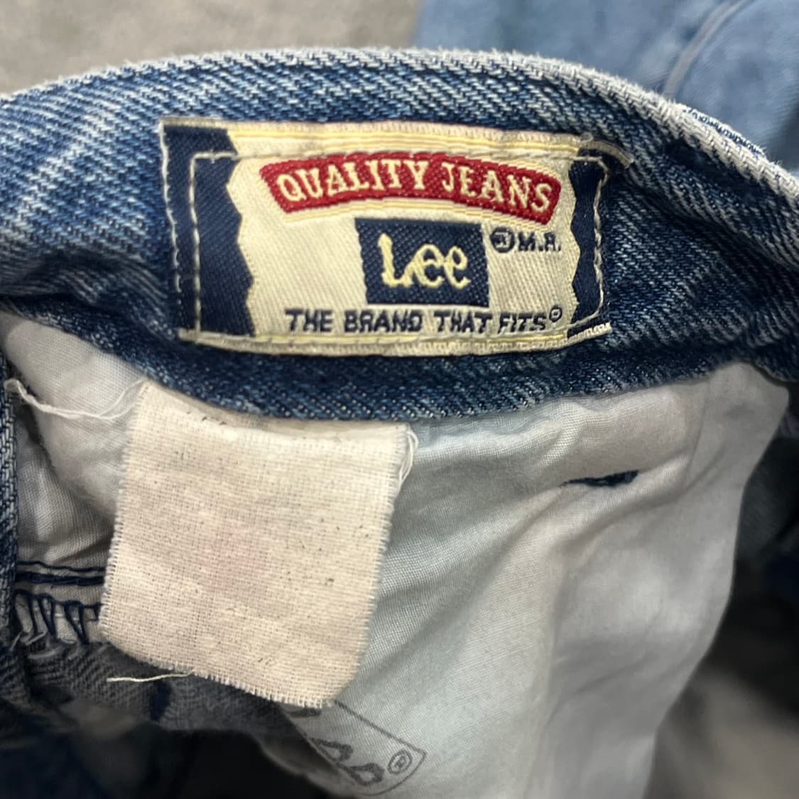 Lee 90s 워싱 와이드 데님 팬츠 상품이미지9