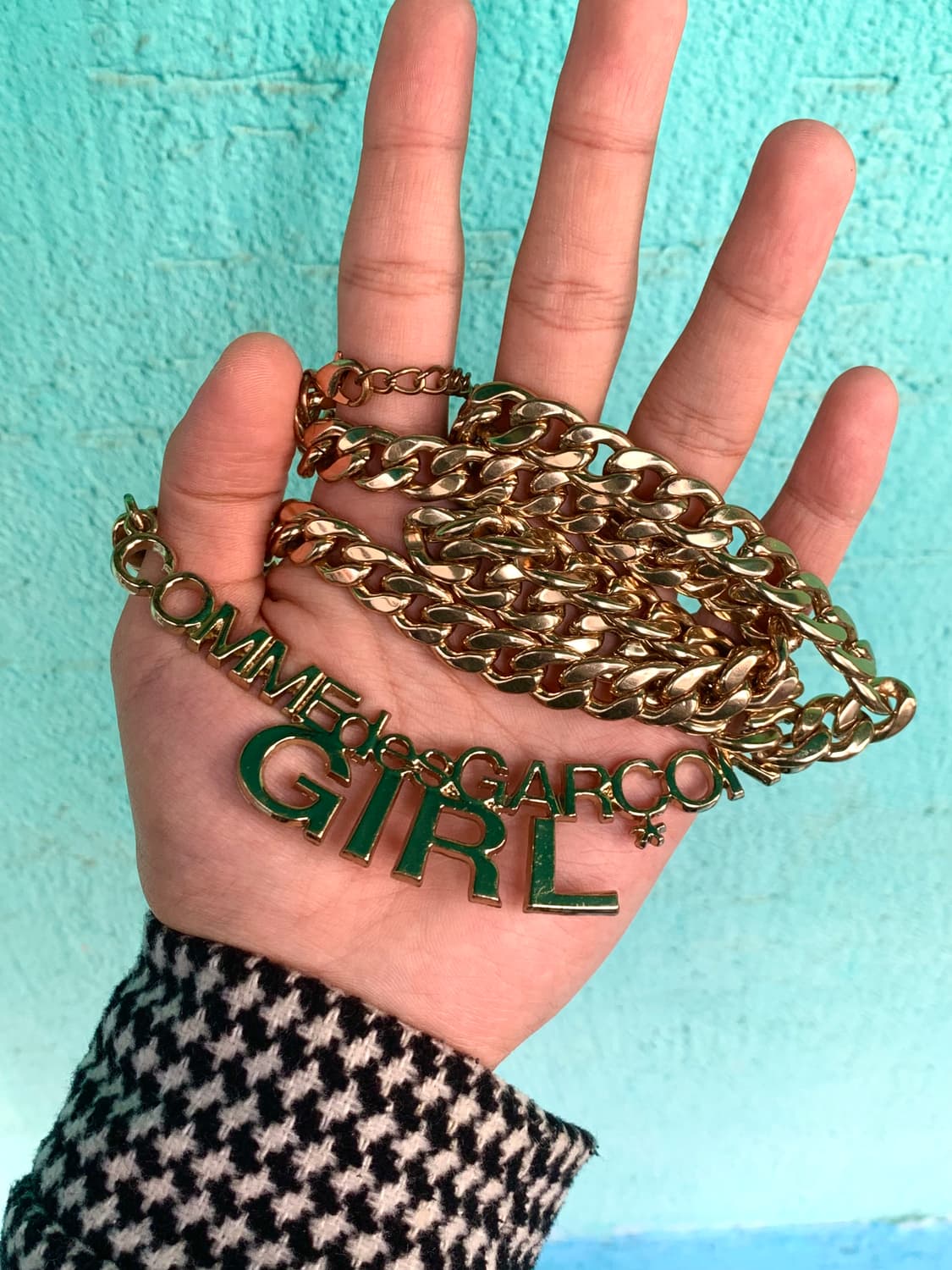 comme des garçons girl chain necklace  상품이미지4