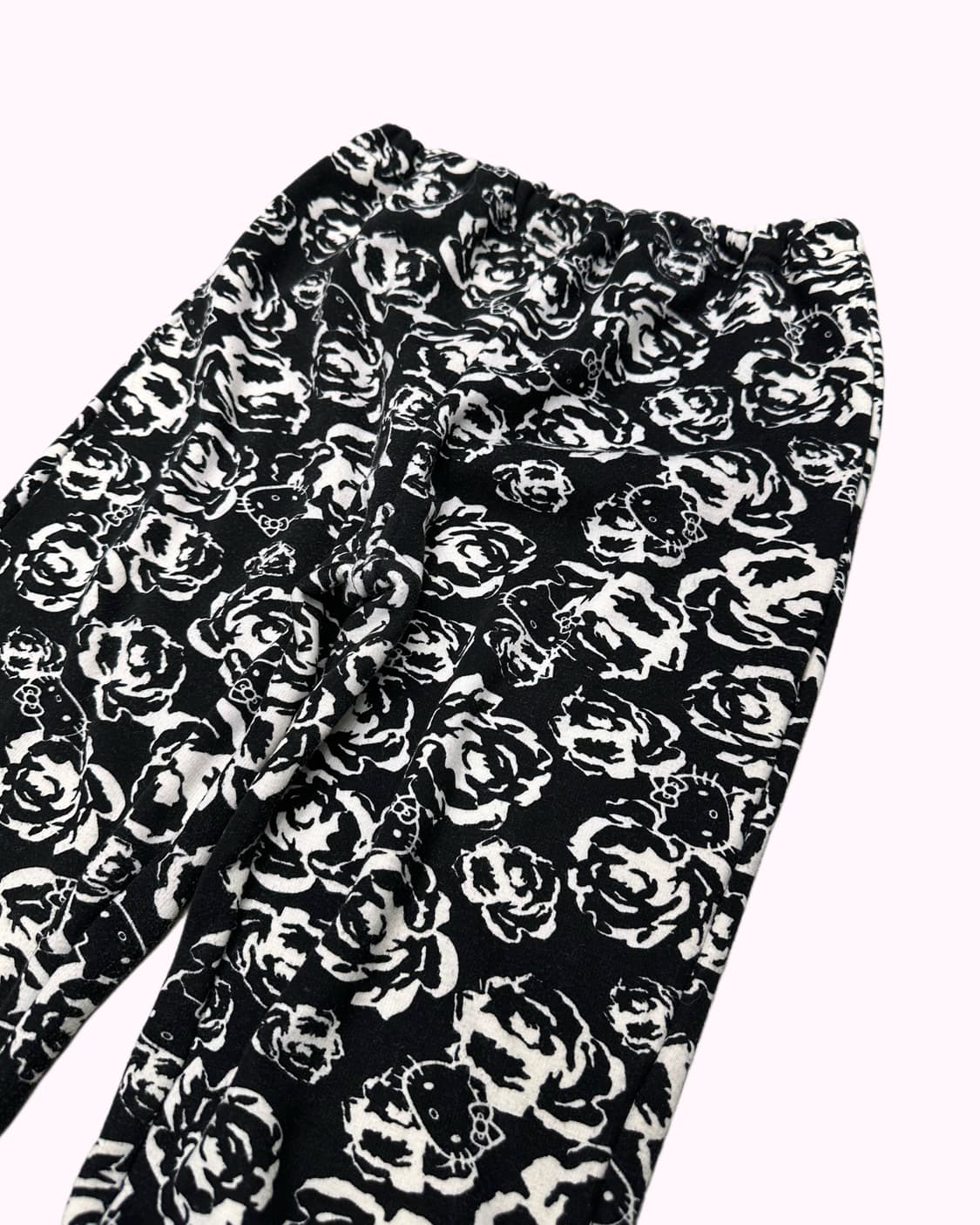 13's rose kitty pattern leggings pants 상품이미지2