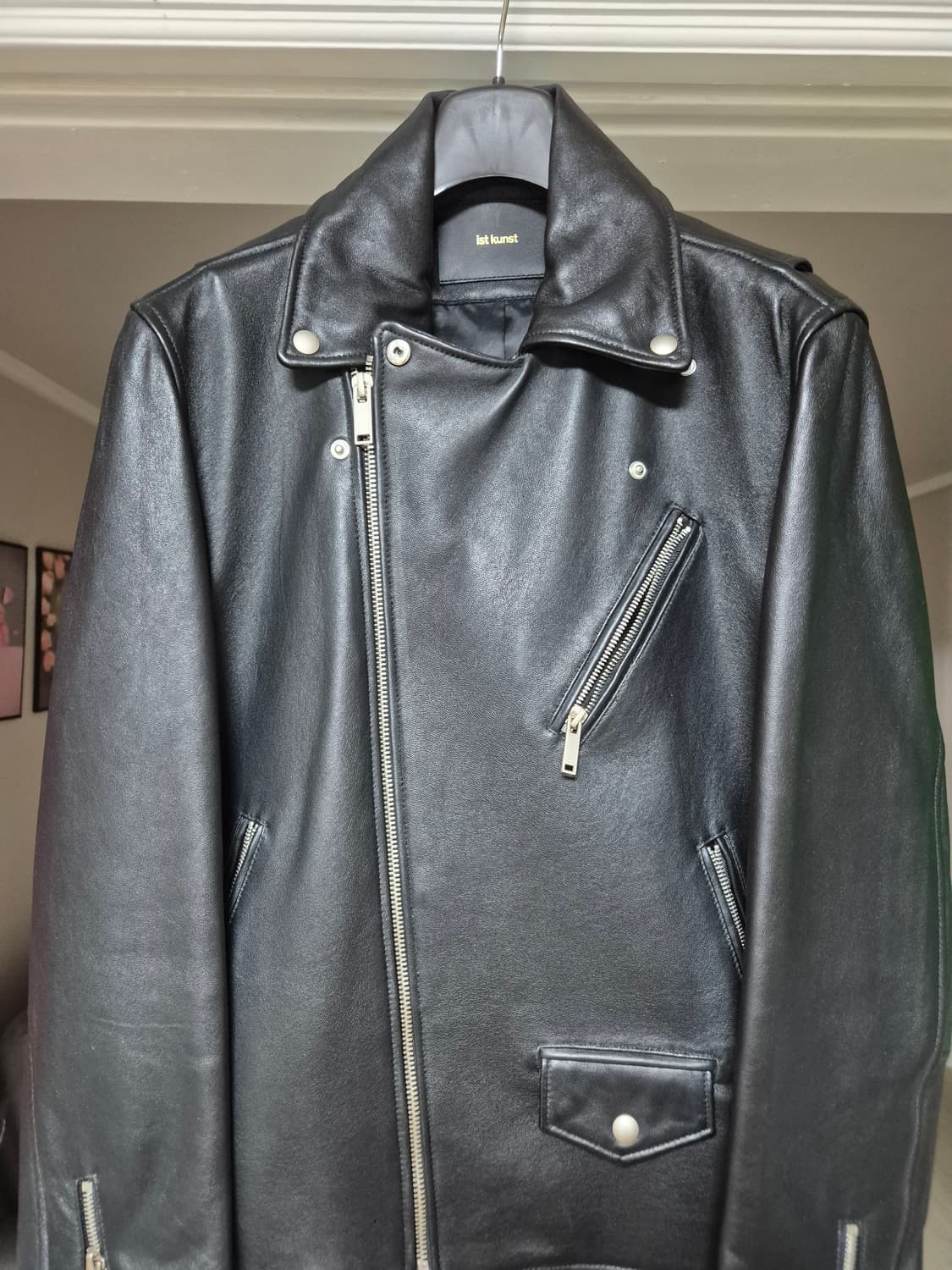 이스트쿤스트(istkunst) 천연양가죽 라이더 가죽자켓 상품이미지1