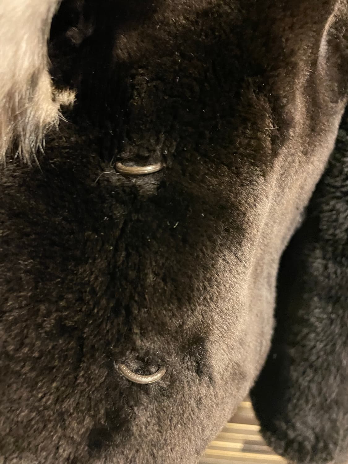 풀스킨 펄 밍크숄 크롭 자켓 상품이미지4