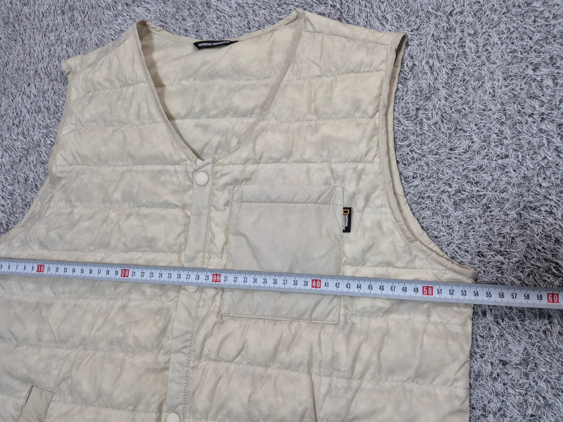 내셔널지오그래픽 남성 경량 구스다운 조끼 100 상품이미지9