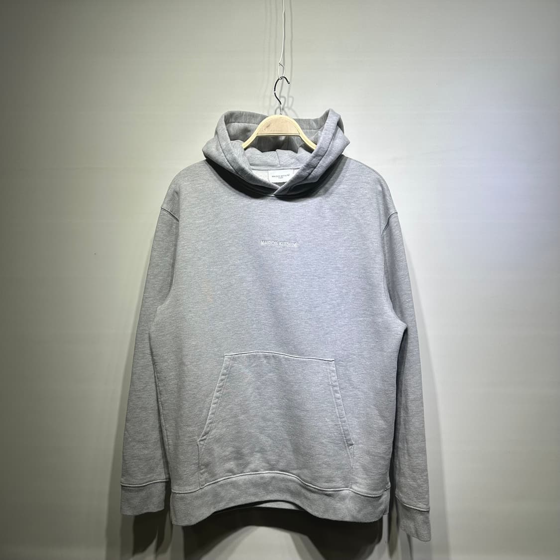 매종키츠네 그레이 후드 판매합니다 상품이미지3