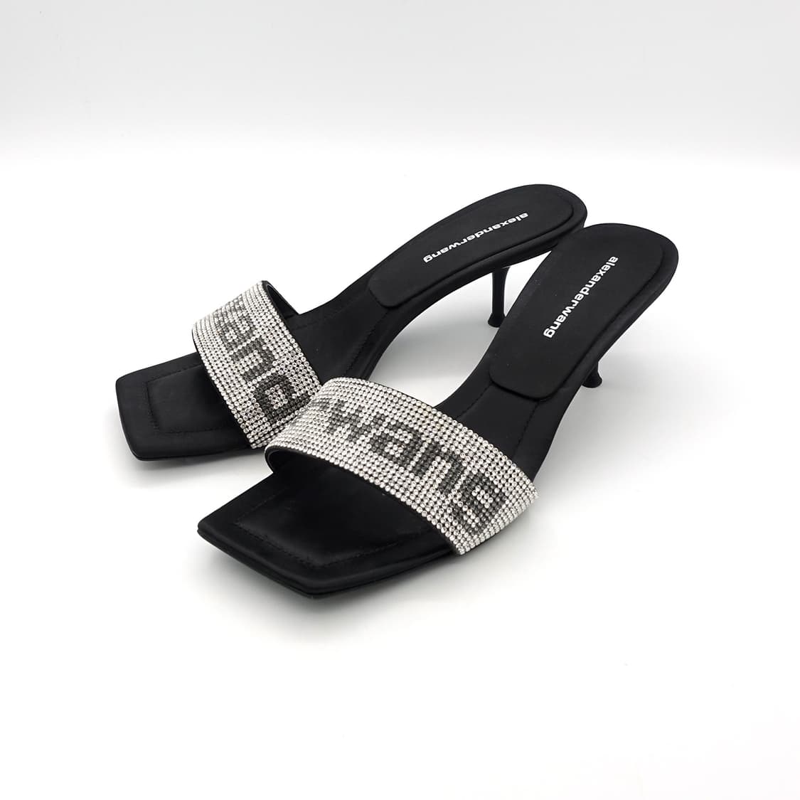 AlexanderWang 알렉산더왕 제시 크리스탈슬라이드 샌들힐, 37 상품이미지4