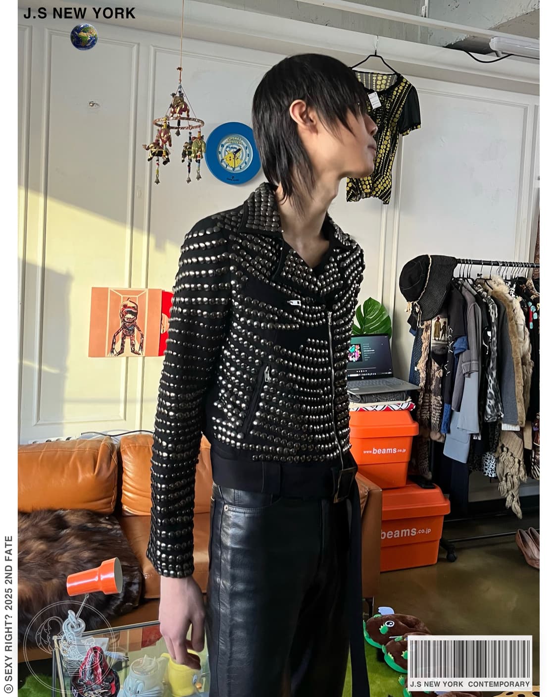 J.S New York V-Kei Full Studs Rider JK 상품이미지1