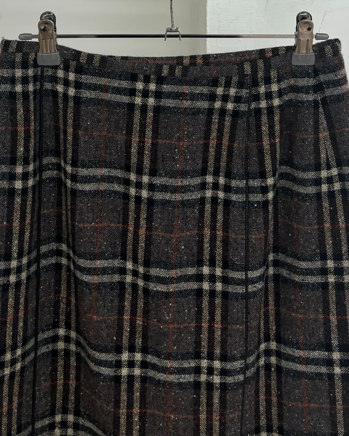 버버리 노바 체크 울 스커트 상품이미지5
