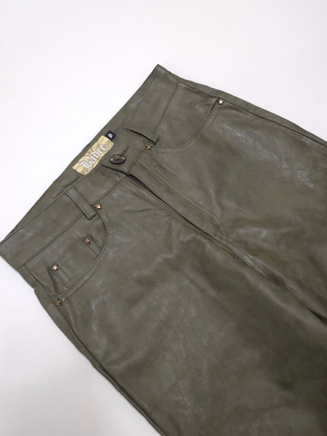 Badee 배디 에코 레더 팬츠 상품이미지3