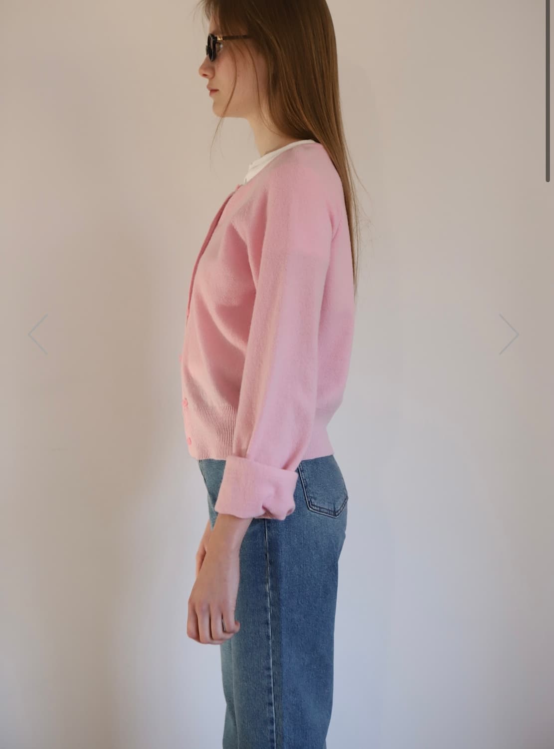 fnd fnd 픈드픈드 울캐시미어 가디건 상품이미지4