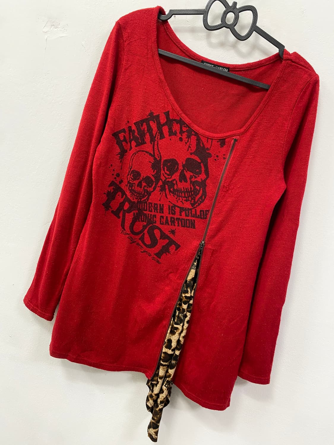 [GHOST OF HARLEM] 고스트 오브 할렘 갸루 레오파드 니트 상품이미지7