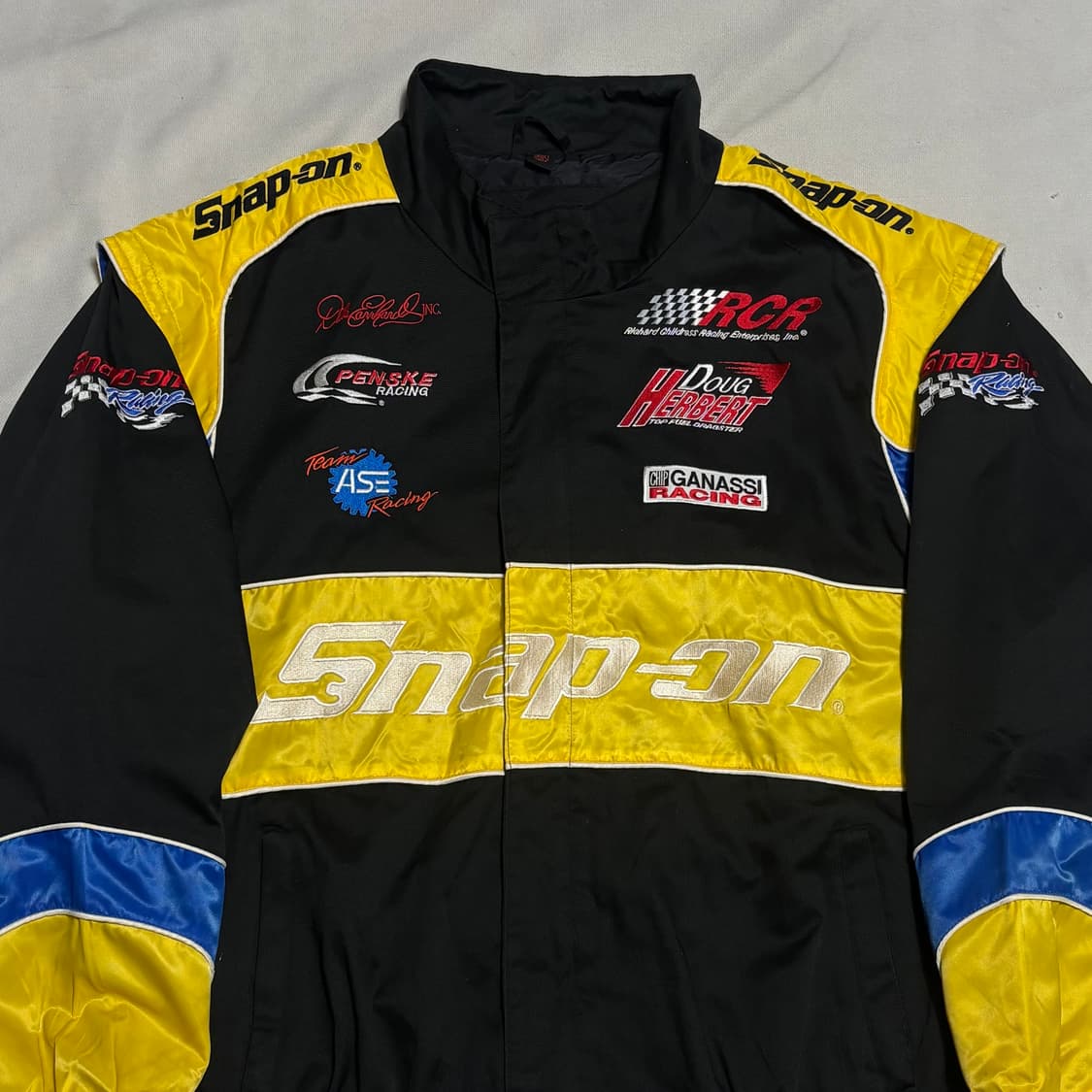 2XL 빈티지 스냅온 레이싱 자켓 상품이미지1