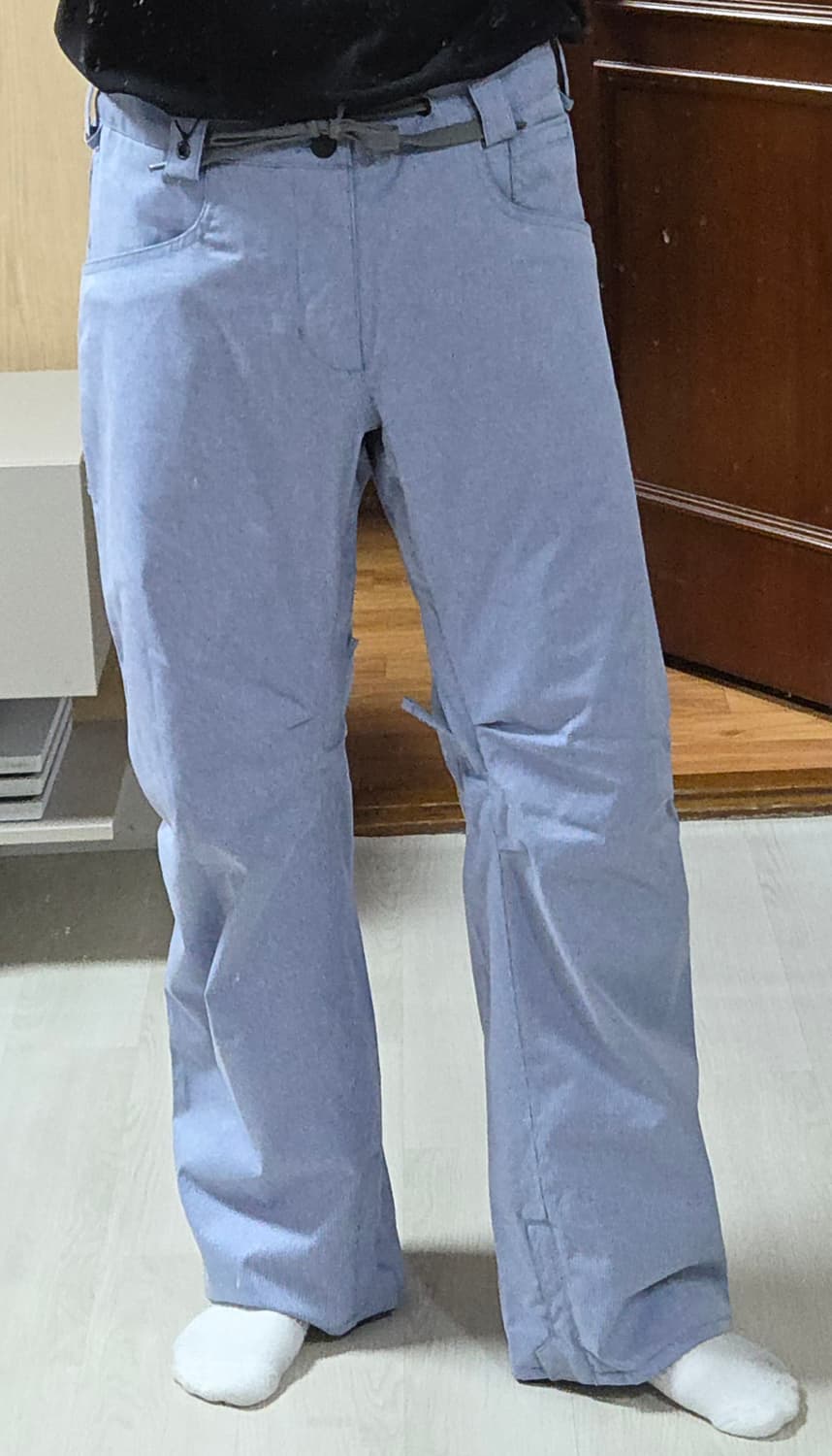 (착샷) 버튼 스노우 보드 바지 BULGE 팬츠 상품이미지10