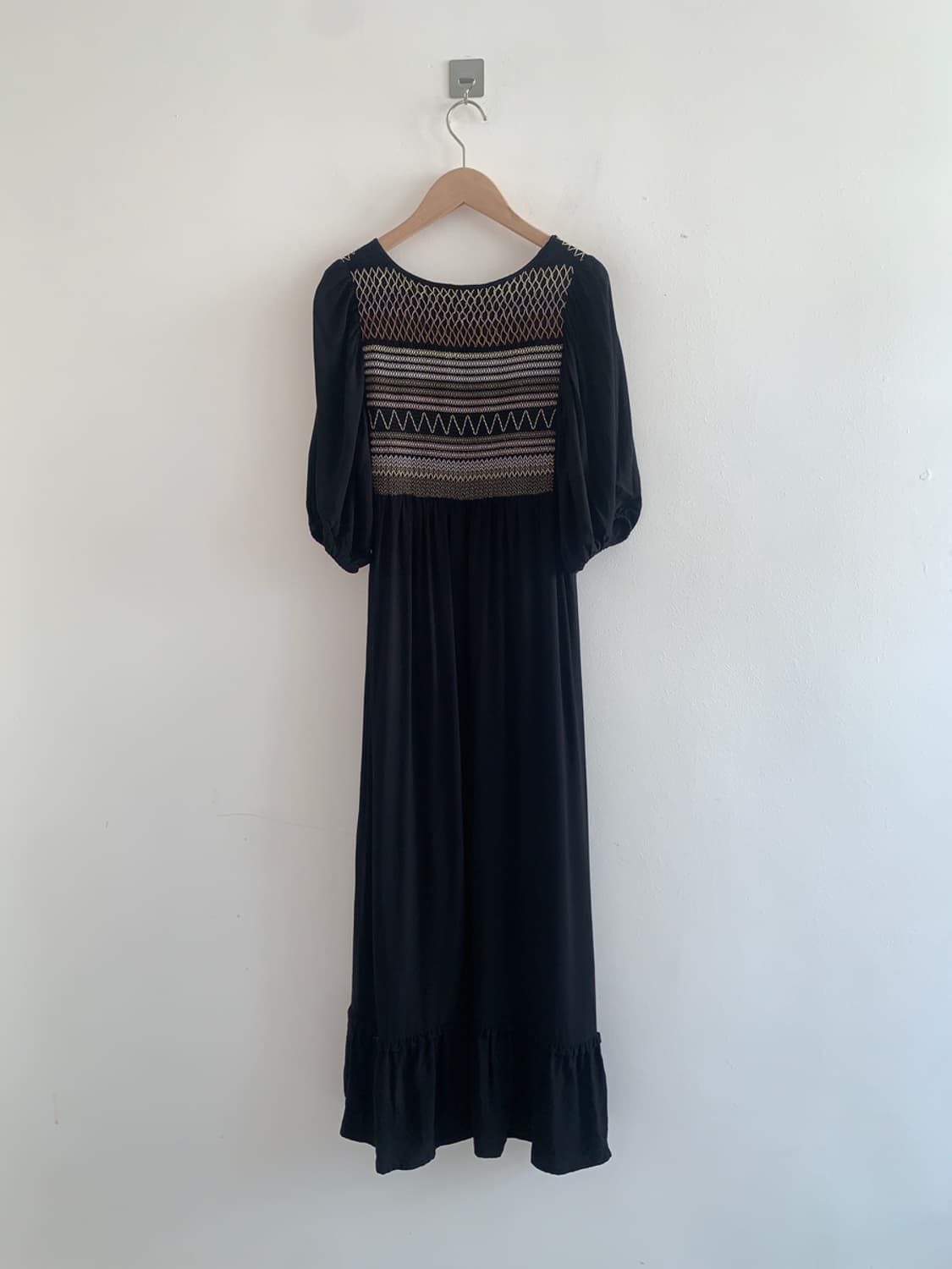 Bohemian black dress 상품이미지7