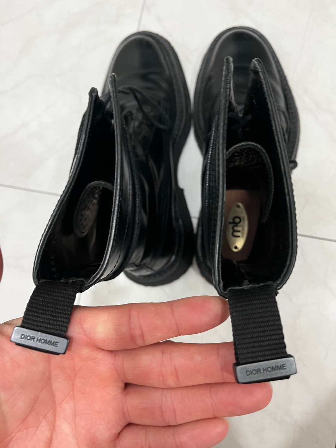 디올옴므 아카이브 07AW 네비게이트 컴뱃 부츠 상품이미지6