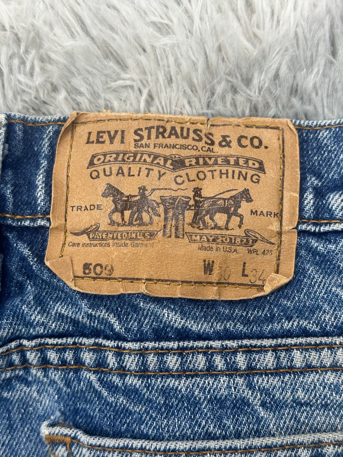 80s levis 리바이스 509 오랜지탭 상품이미지7