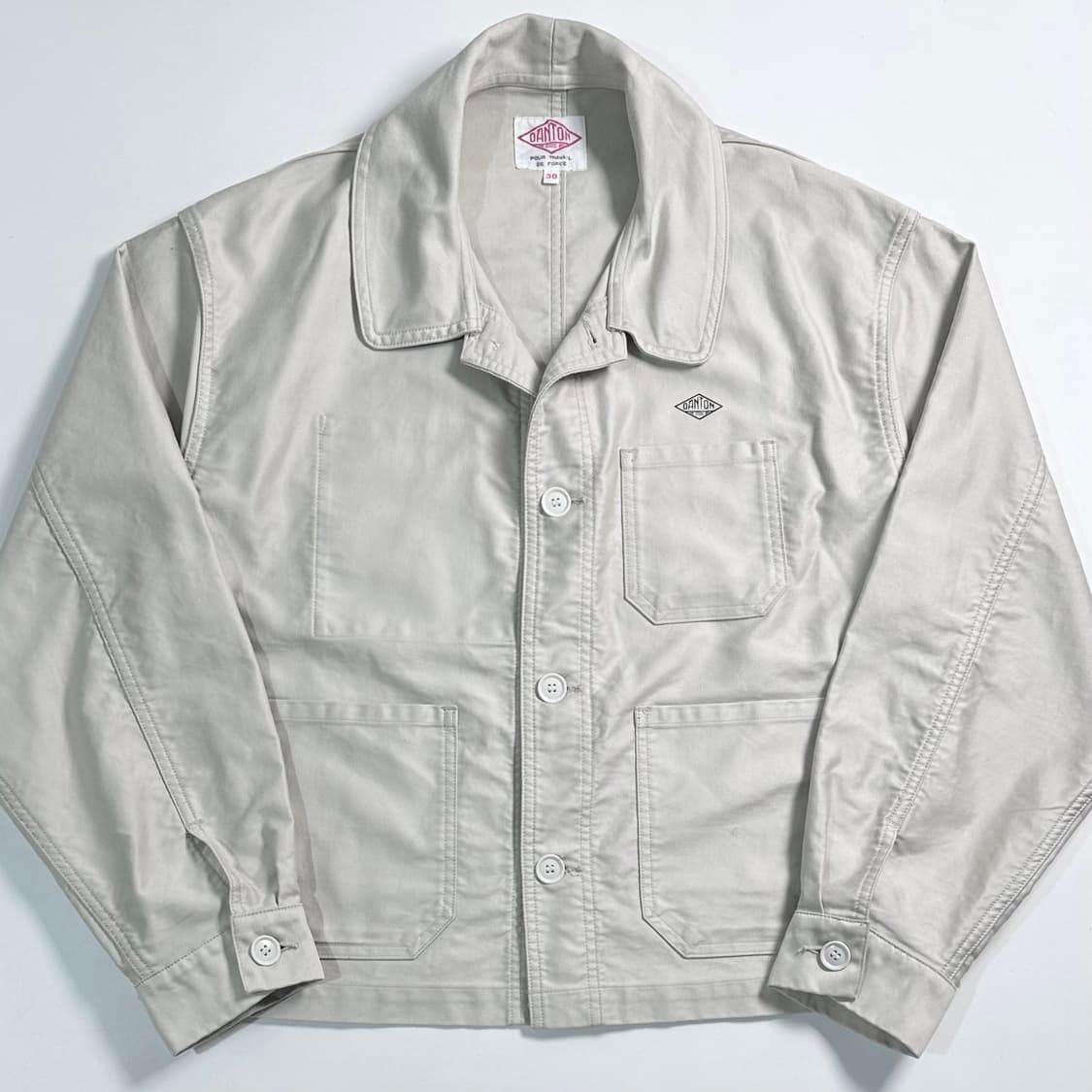 단톤 커버올 워크 자켓 상품이미지1