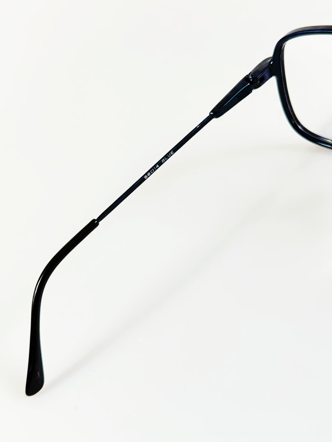 80s ALAN 블루 뿔테 레트로 스퀘어 빈티지 안경 상품이미지8