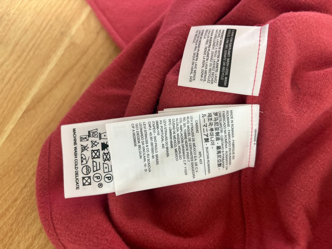 리바이스 LVC 셔츠 (L) 상품이미지4