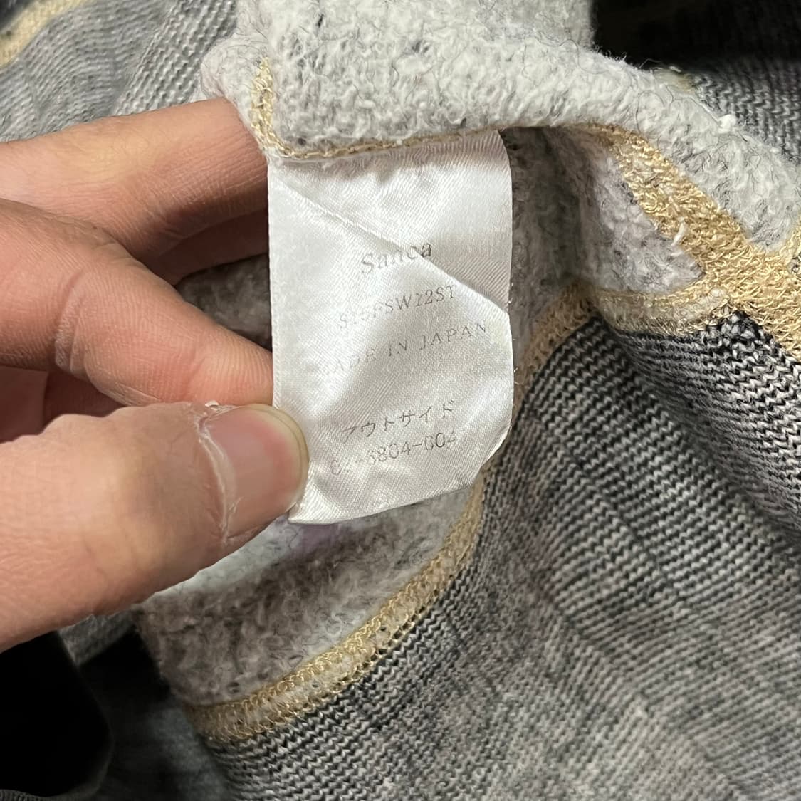  sanca 스티치 후드티 y15786 상품이미지6