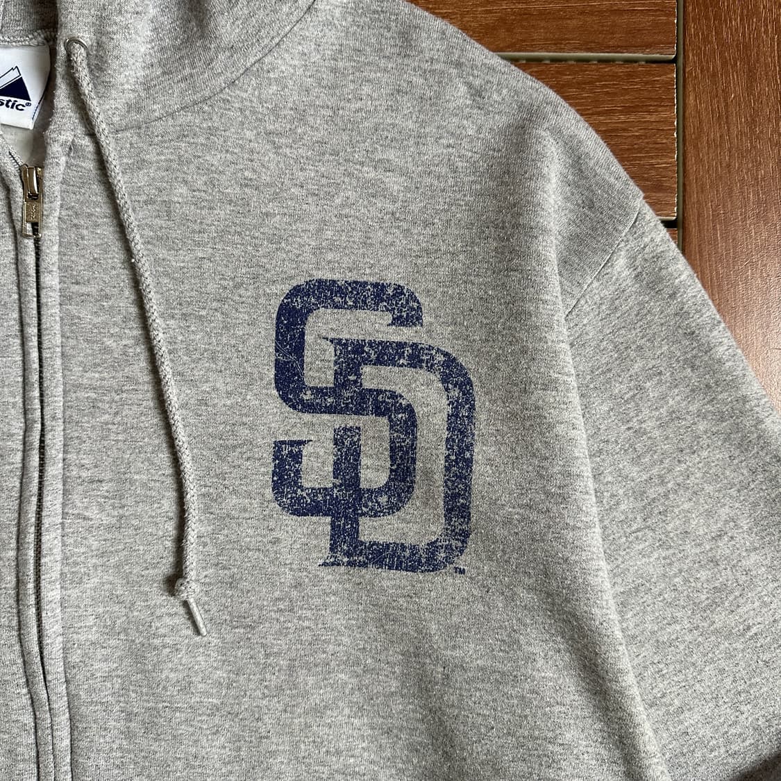 00’s Majestic sandiego hoodie zip-up 상품이미지3