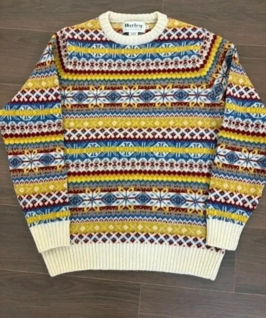 할리오브스코틀랜드 페어아일 니트 M(1회착) 상품이미지1