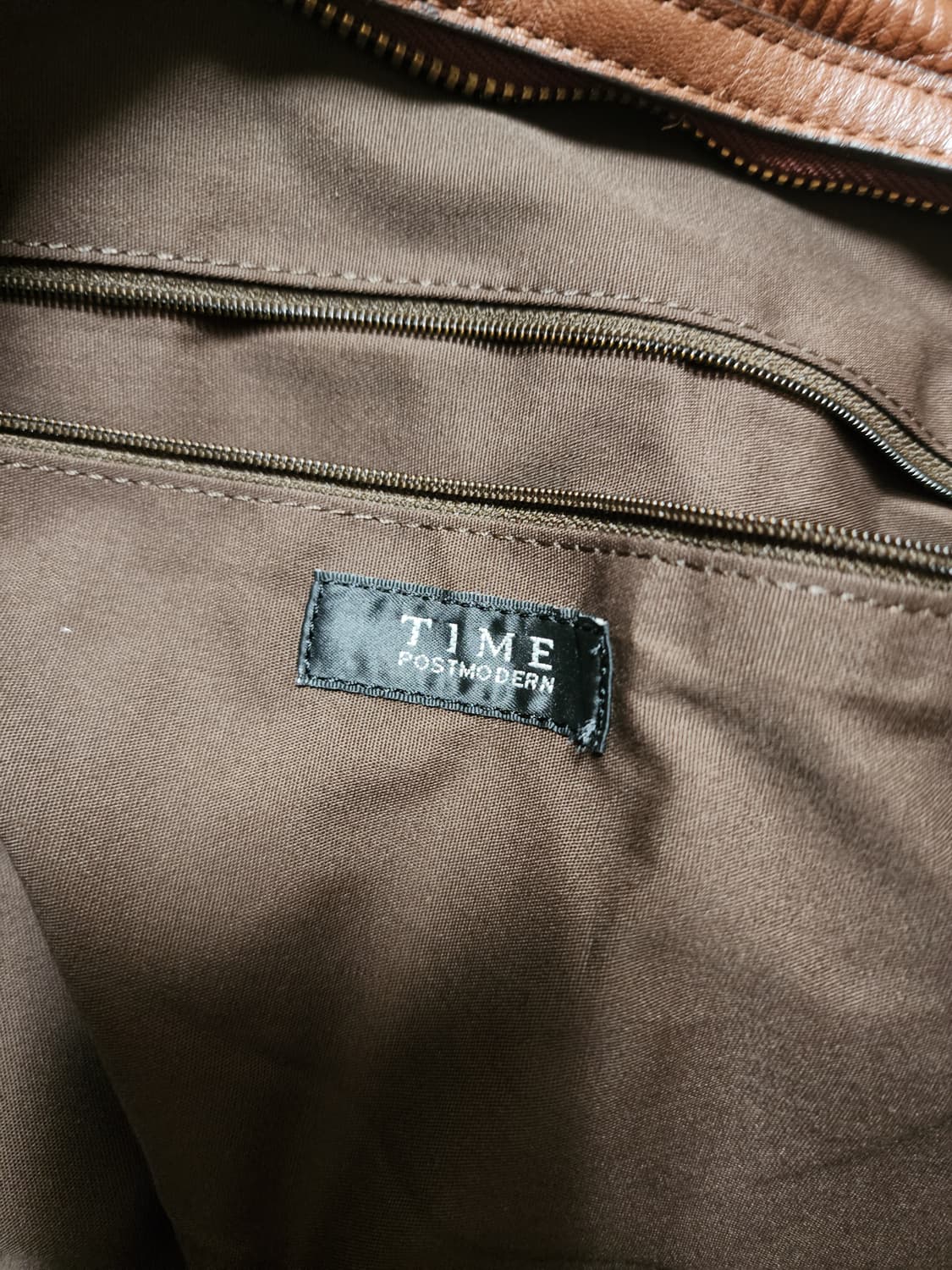 (새상품)타임 브라운 소가죽 보스턴백 상품이미지8