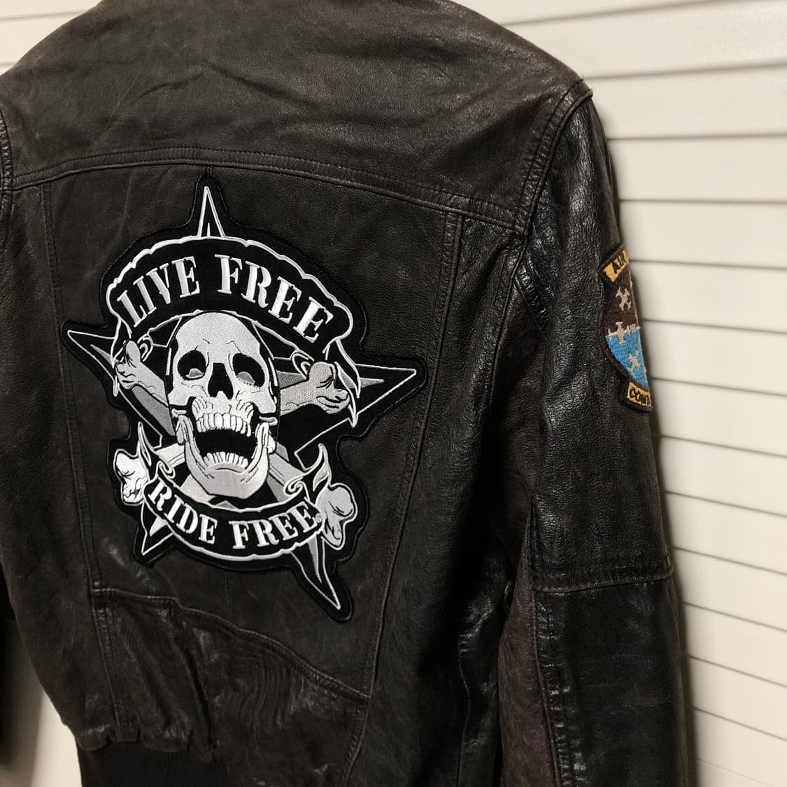 DOHC 오리지날 가죽 자켓 항공점퍼 상품이미지3