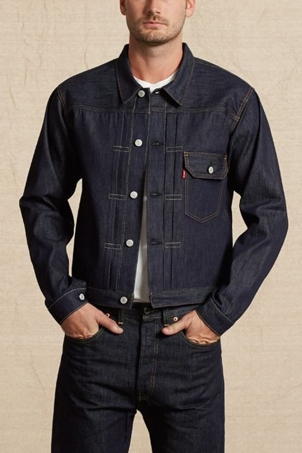 리바이스 LVC 1936 타입1 자켓 콘밀 리지드 S 상품이미지10