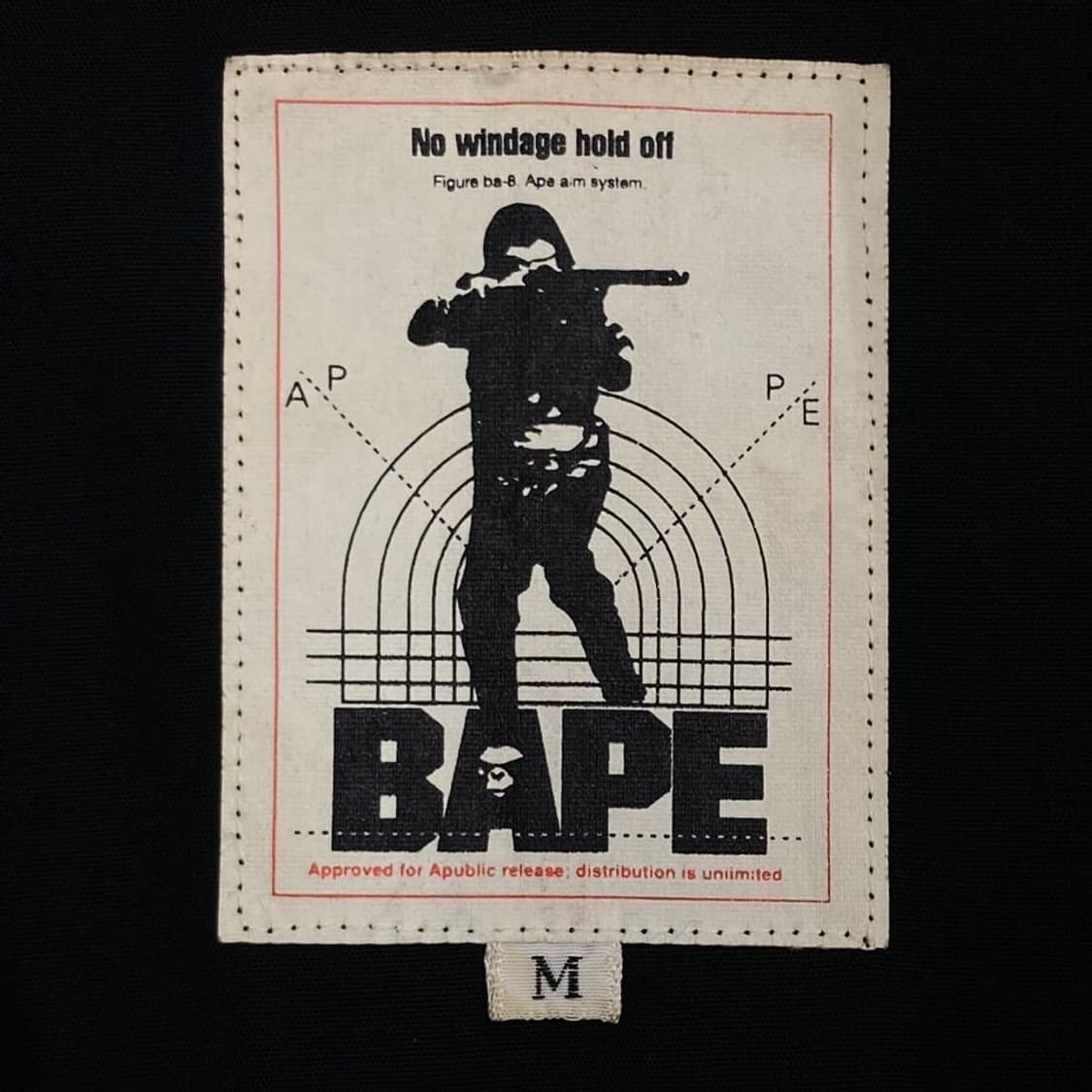 A bathing Ape 90,S 오리지널 패치 워크  상품이미지8