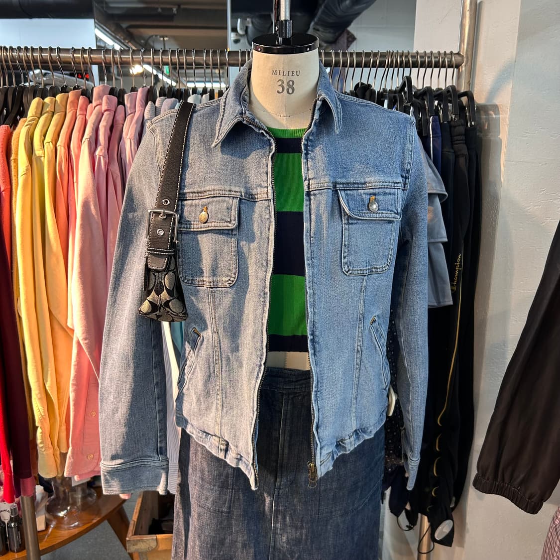 Jones New York Sports y2k Denim Jacket 상품이미지3