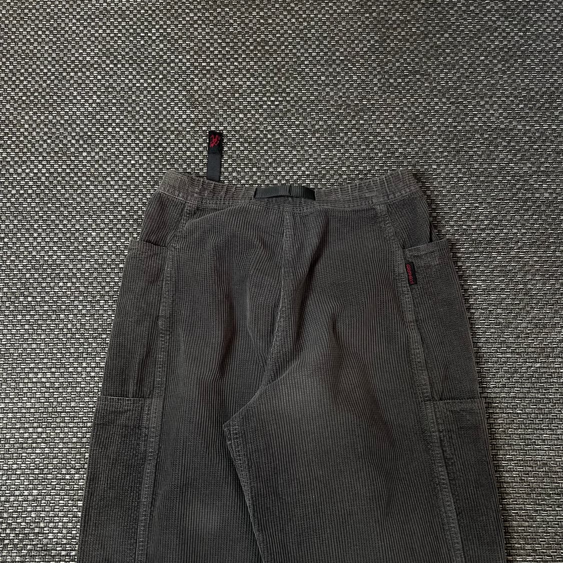 (26) 그라미치 그레이 코듀로이 와이드 카고 팬츠 S 상품이미지6