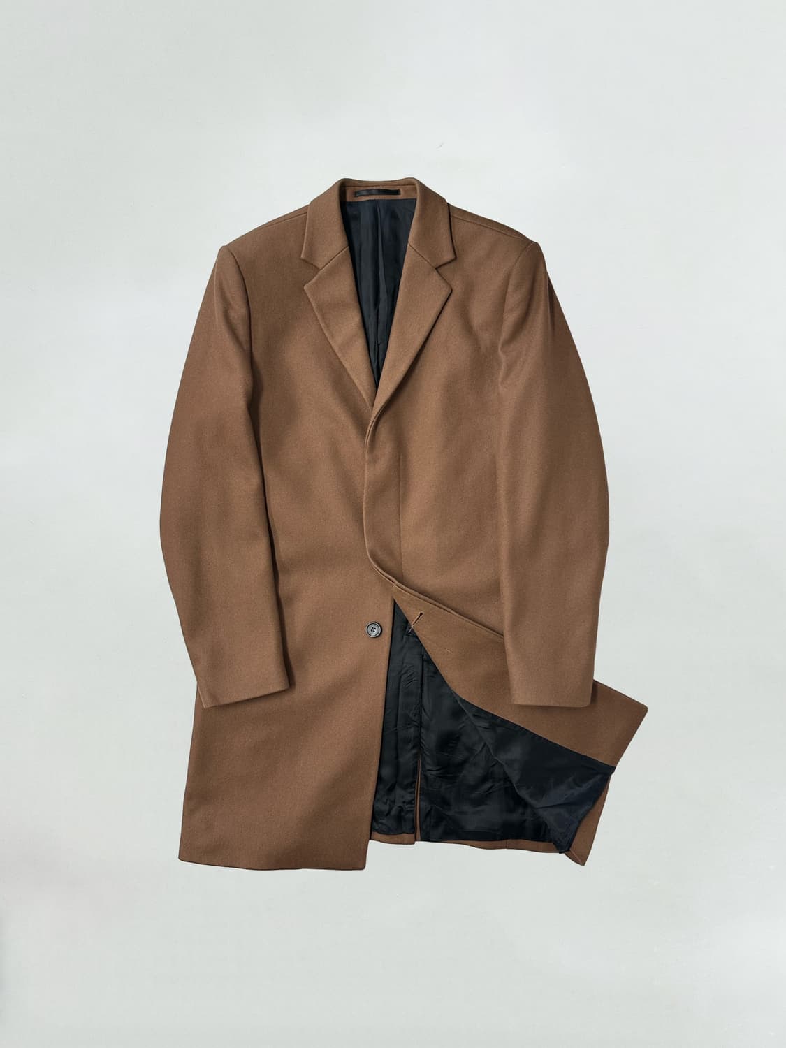 COS 코스 히든버튼 울 캐시미어 코트 상품이미지1