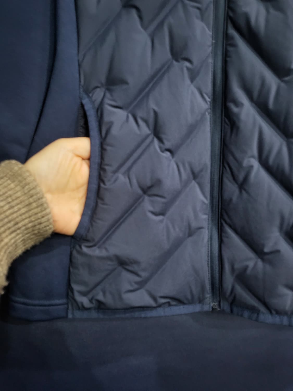 까스텔바작 기모 덕다운 경량패딩 상품이미지4