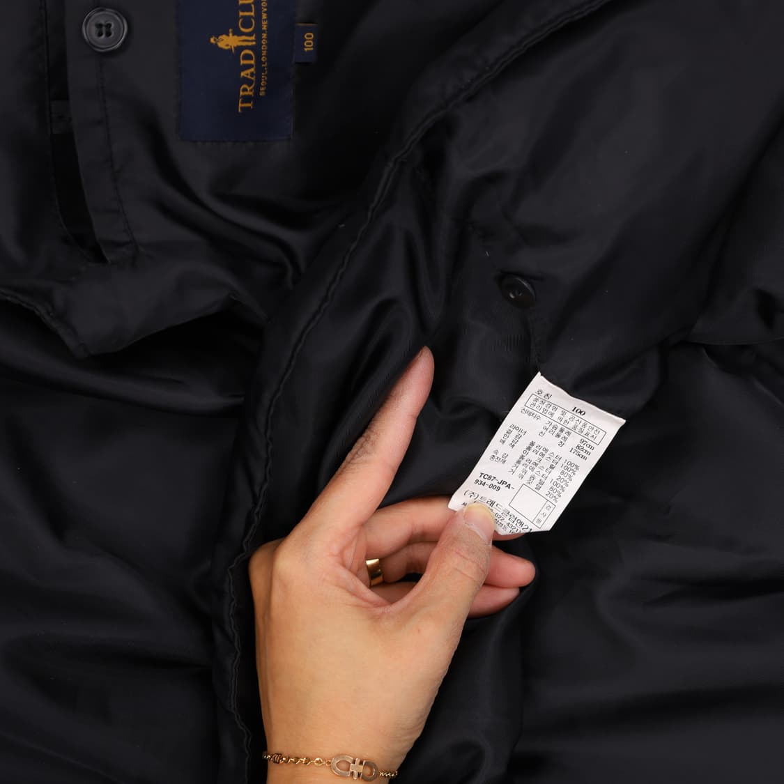 [100] 트래드클럽 구스다운 점퍼 자켓 1204HR1 상품이미지8