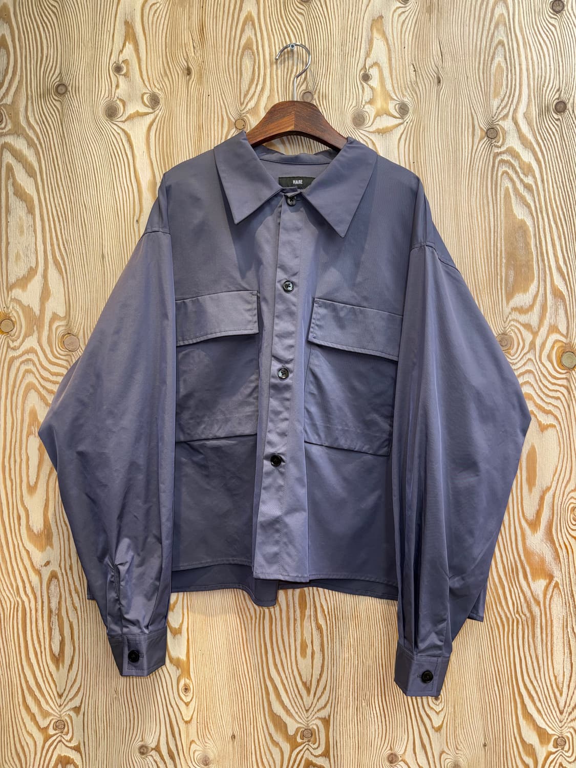 HARE 샤인 나일론 셔츠 상품이미지1