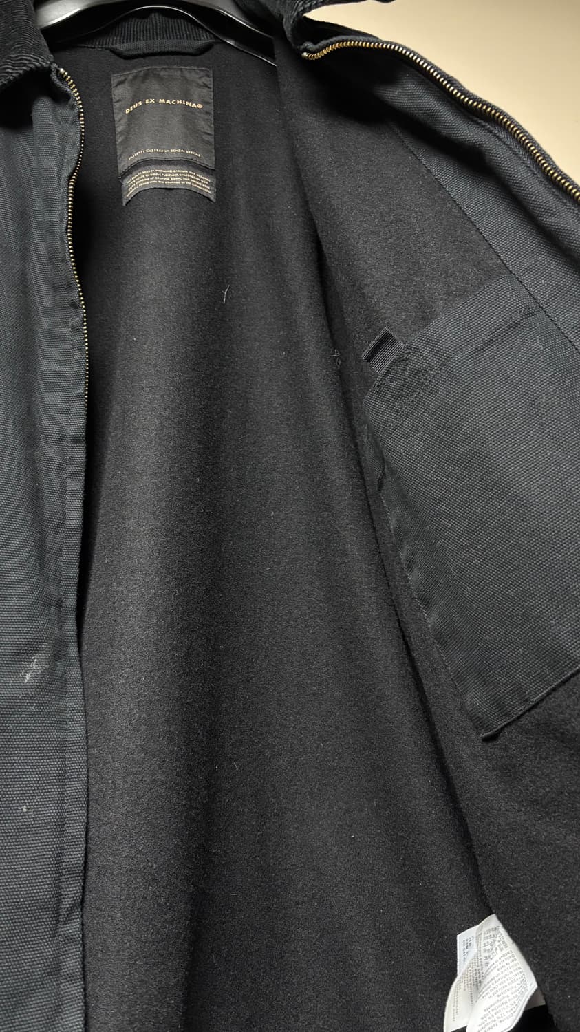 Deus Ex Machina 블랙 자켓 라지 상품이미지4