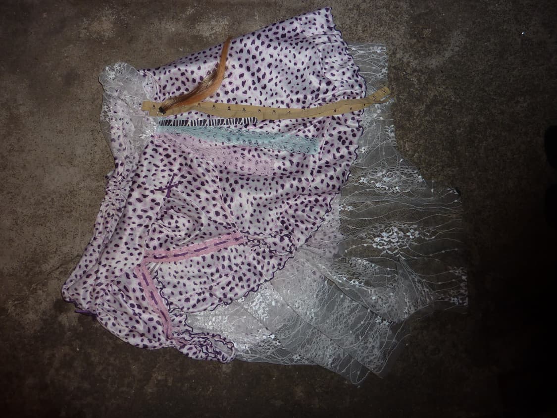 Pink leopard lace sk 상품이미지6