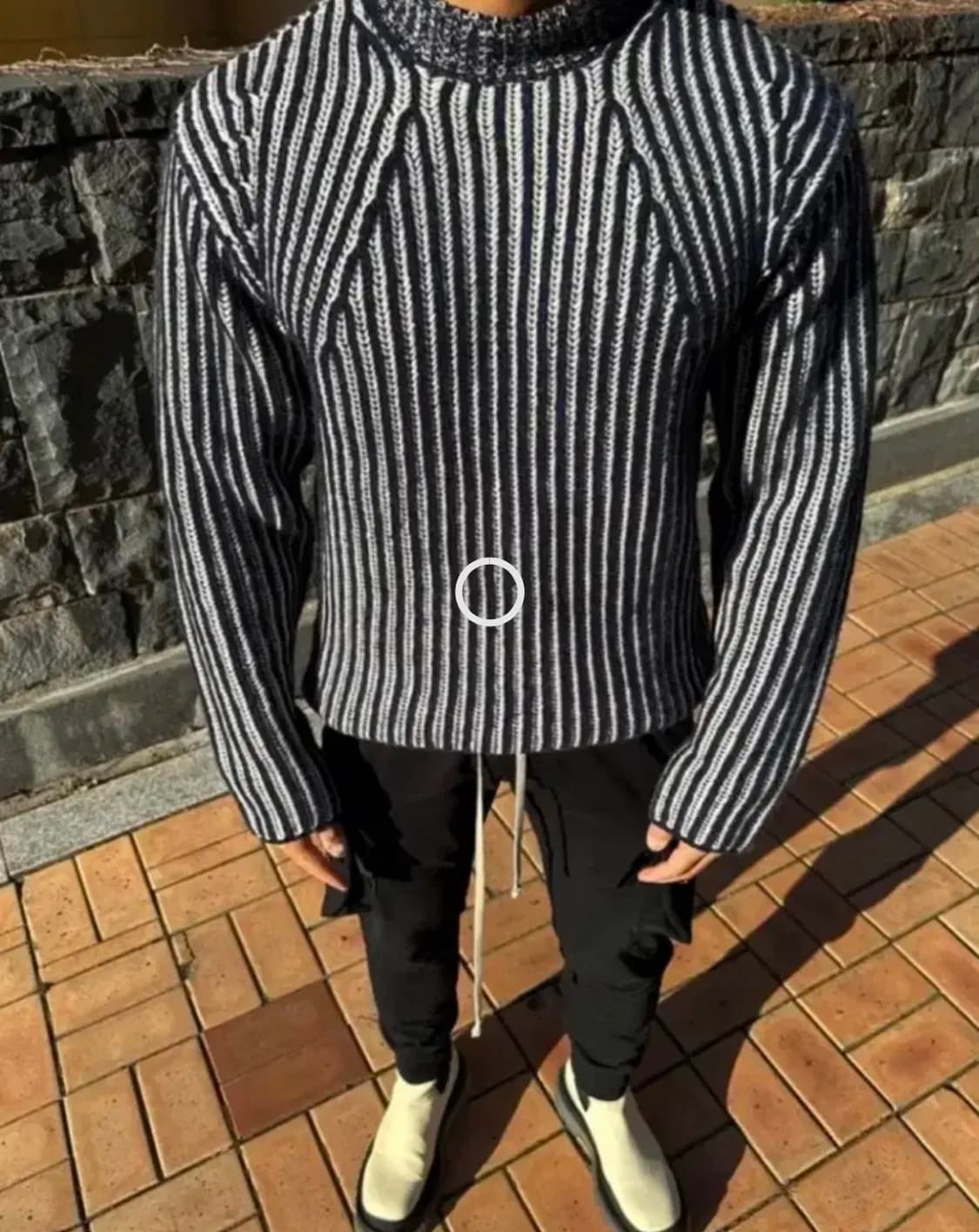 볼란테 / 보카시 스트라이프 니트 / 1 상품이미지1