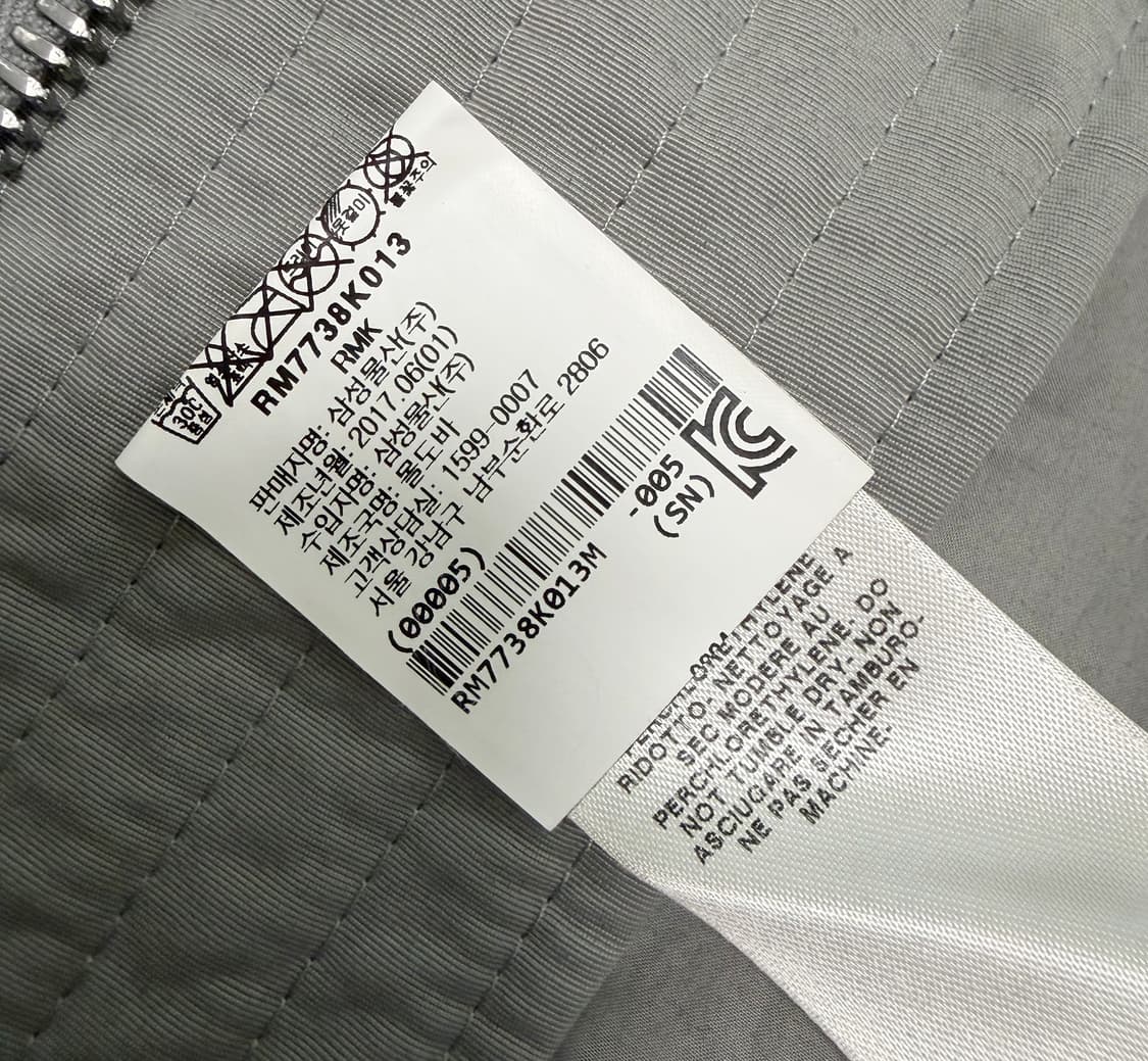 S급/백화점정품] 릭오웬스 다크쉐도우 17FW 후드 봄버) 상품이미지3