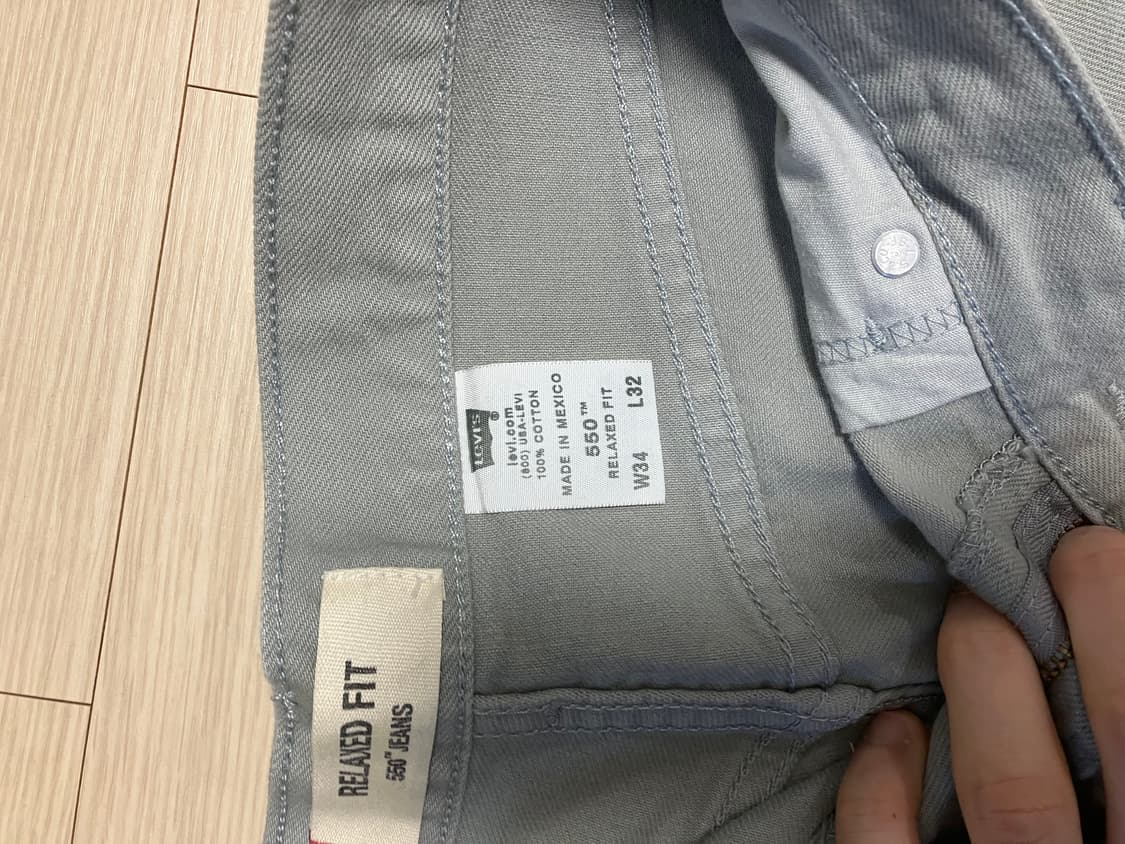 리바이스 550 w34 l32 상품이미지2