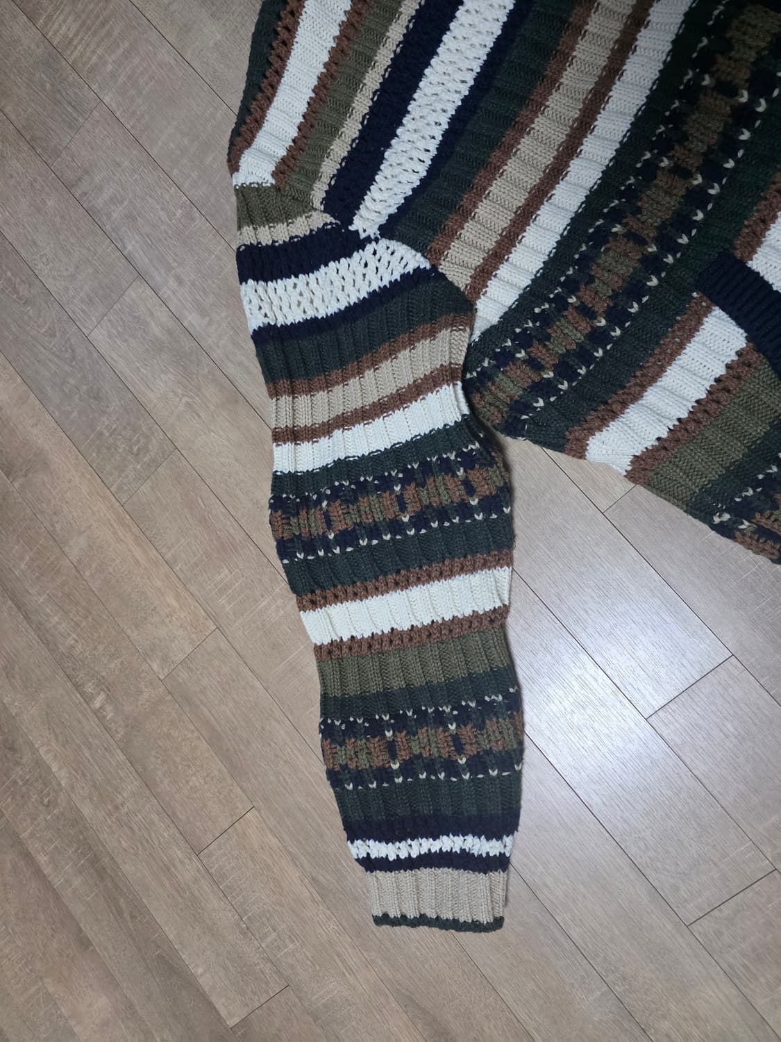 stu 멀티 카라 집업 스웨터 L 상품이미지5