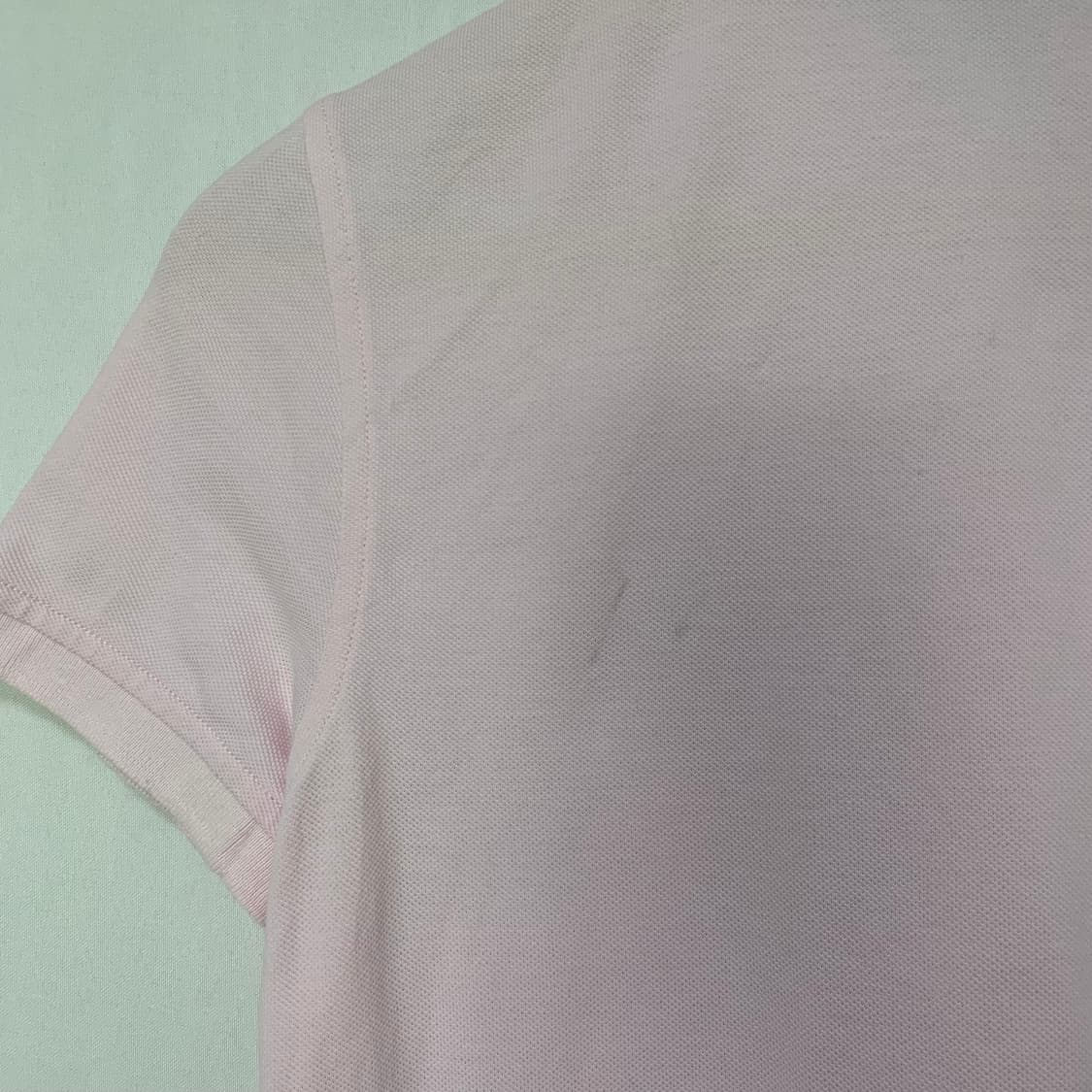 브룩스 브라더스 로고 반팔 카라 티셔츠 폴로티 핑크 남녀공용 상품이미지6