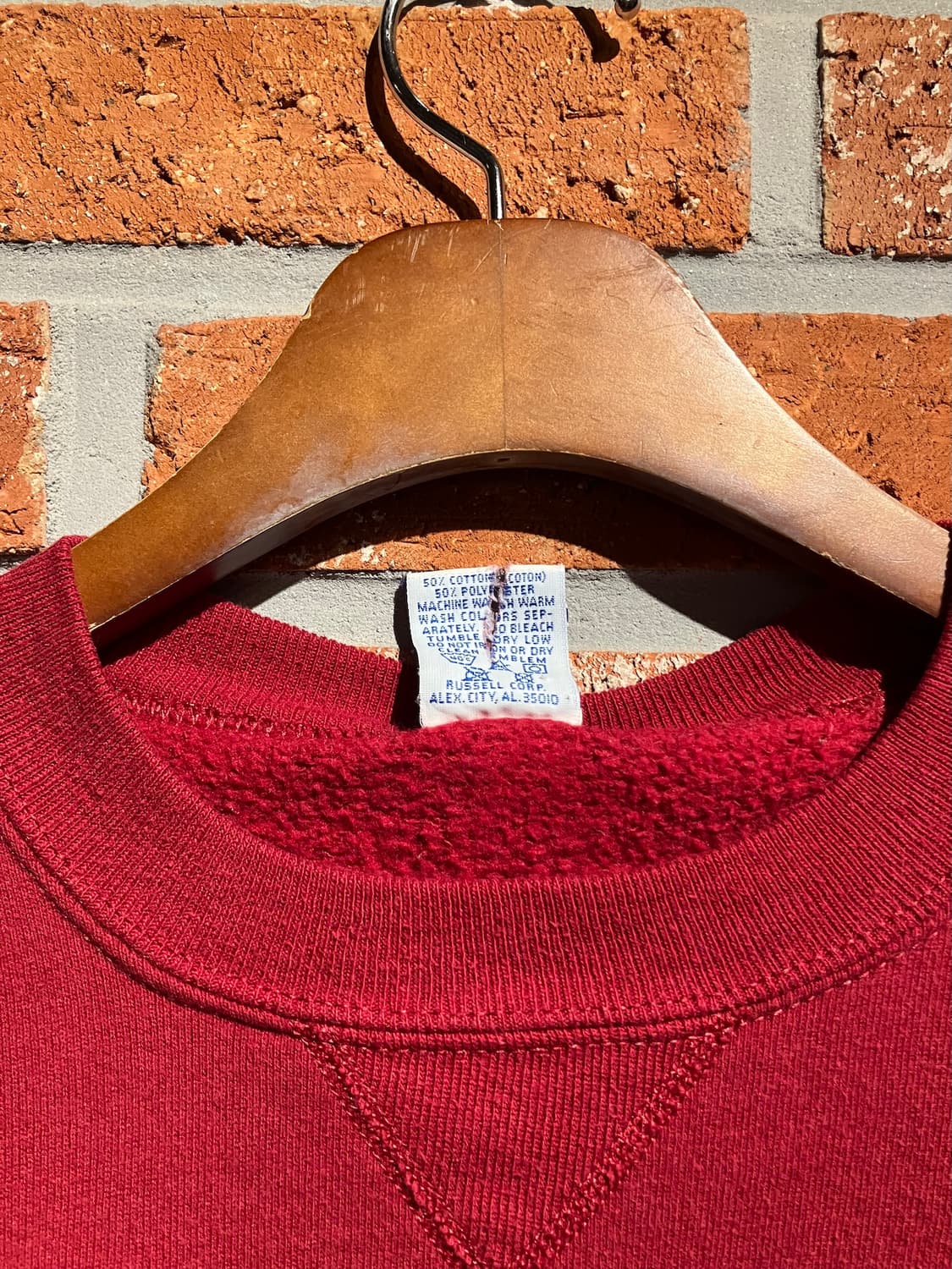 90s USA 빈티지 러셀 플레인 스웻 셔츠 맨투맨 상품이미지6