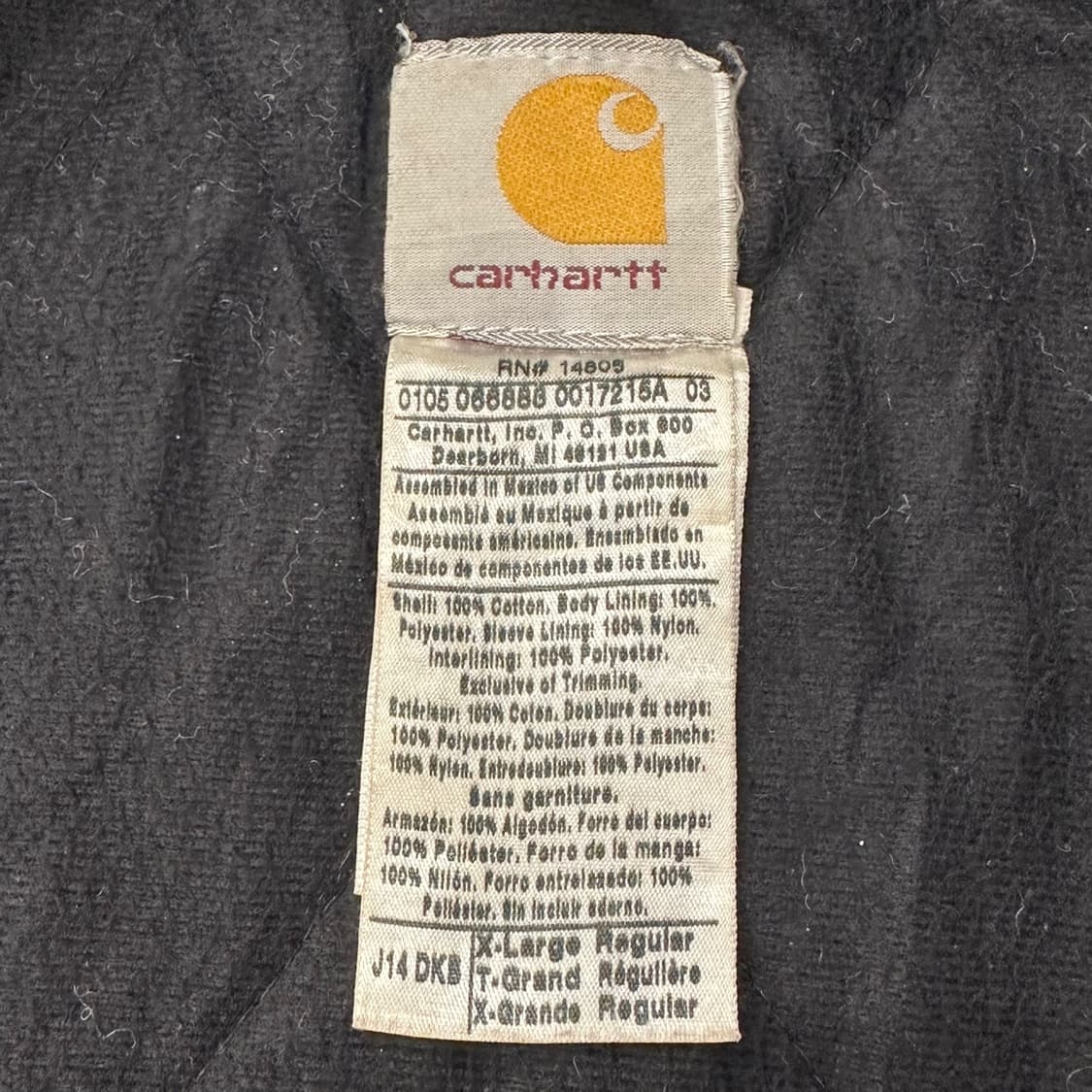 Carhartt 칼하트 90‘s J14 샌드스톤 브라운 상품이미지7