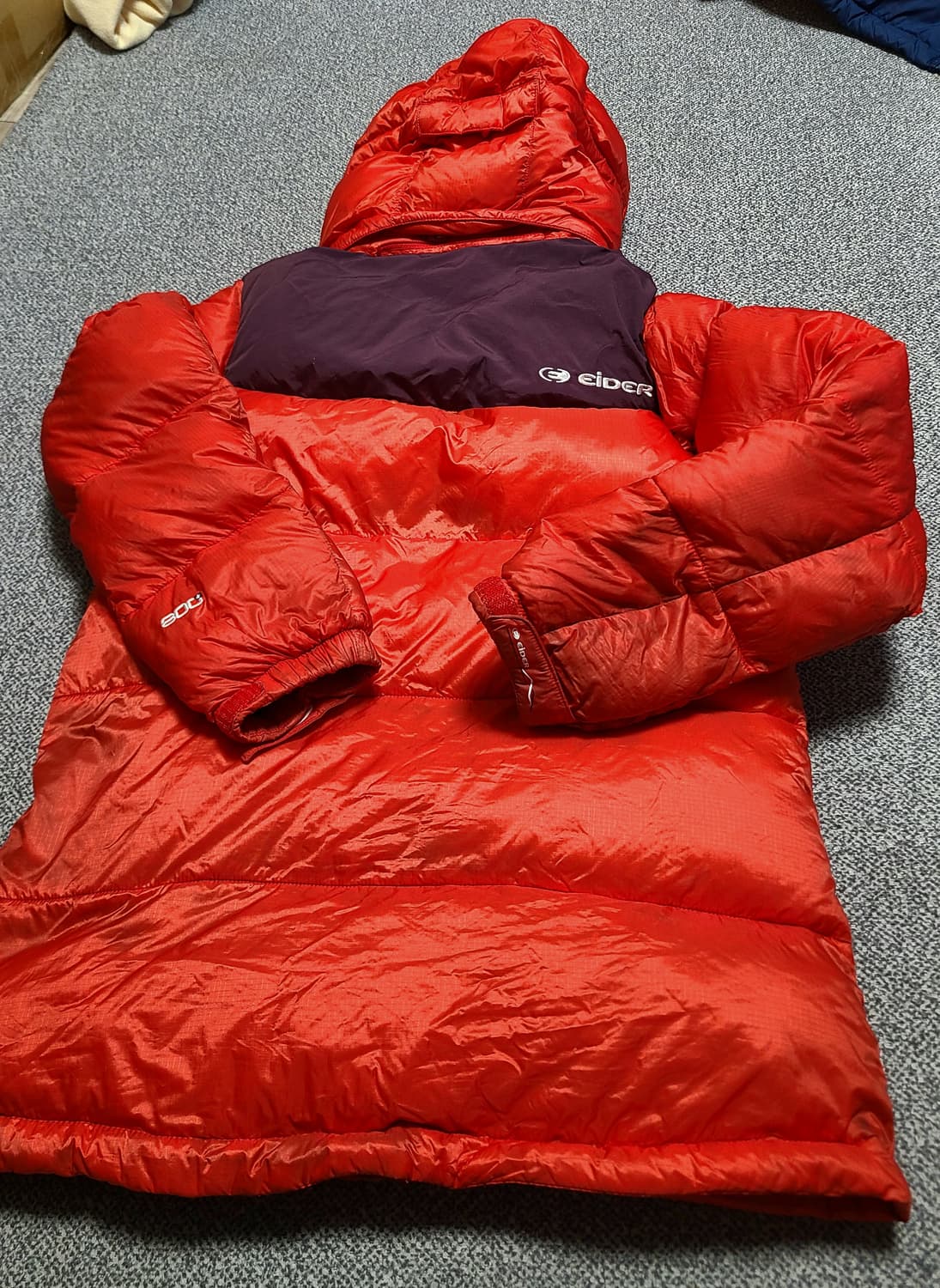 아이더 CANIN B 여성  구스다운  800  패딩   M 85-90 상품이미지9