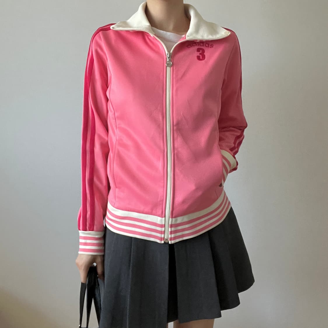 adidas 2000's strawberry milk Jersey 일본판 상품이미지2
