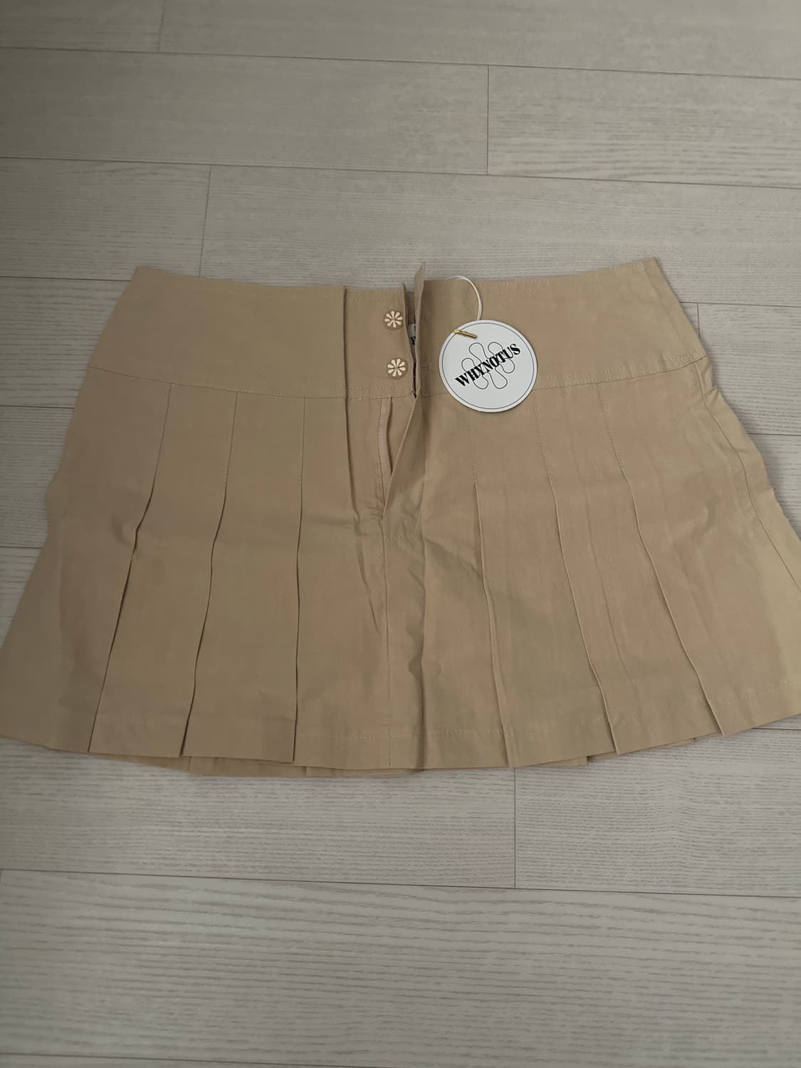 와이낫어스 플리츠 스커트 상품이미지1