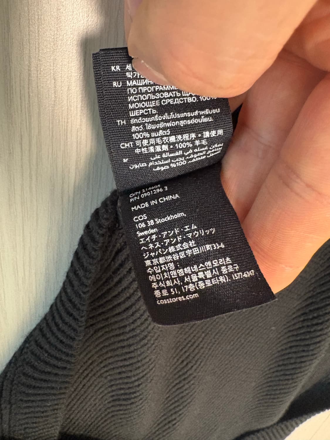 코스 숄더 볼레로 블랙 상품이미지2