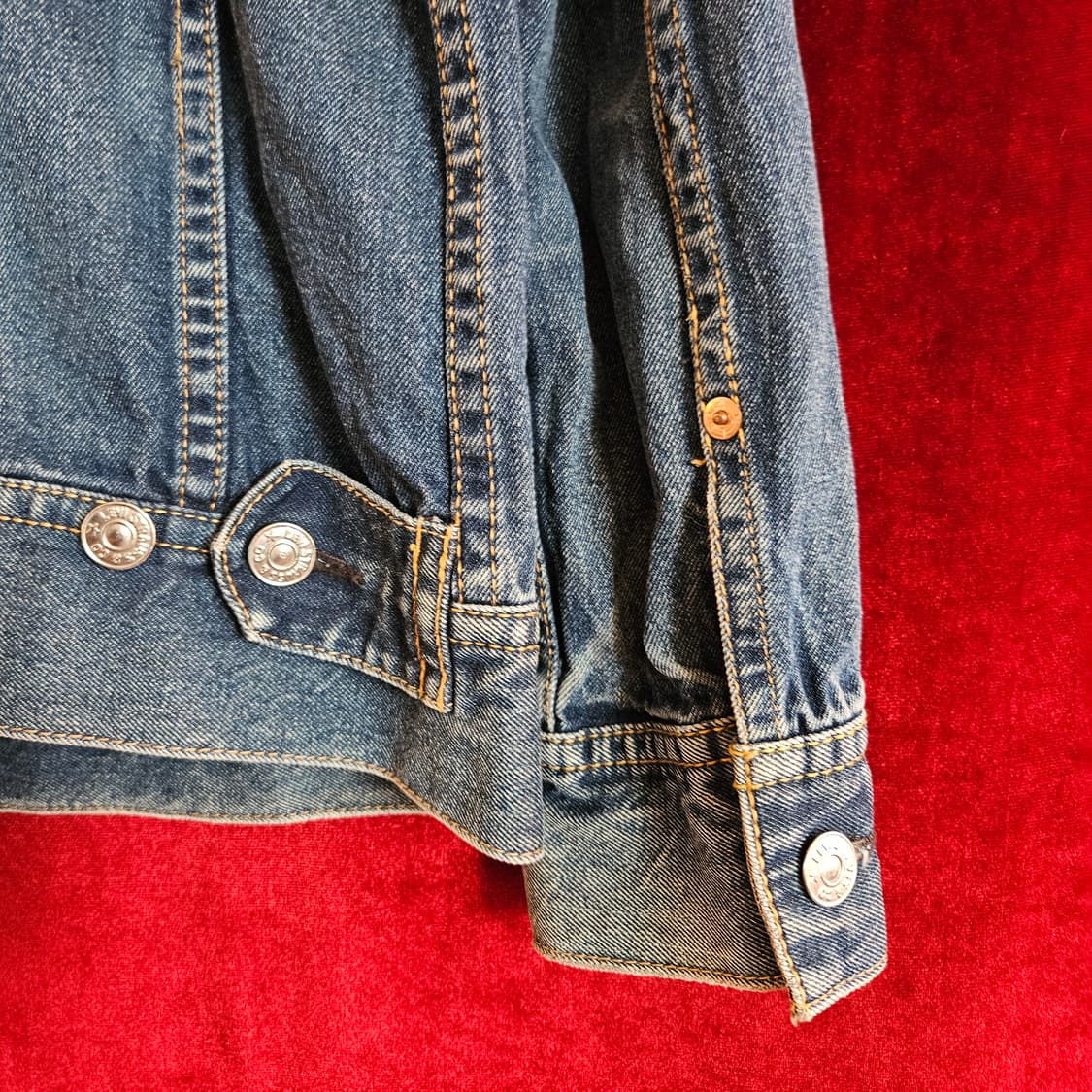 리바이스(Levis) 빈티지 타입원 데님자켓 XL size 상품이미지4