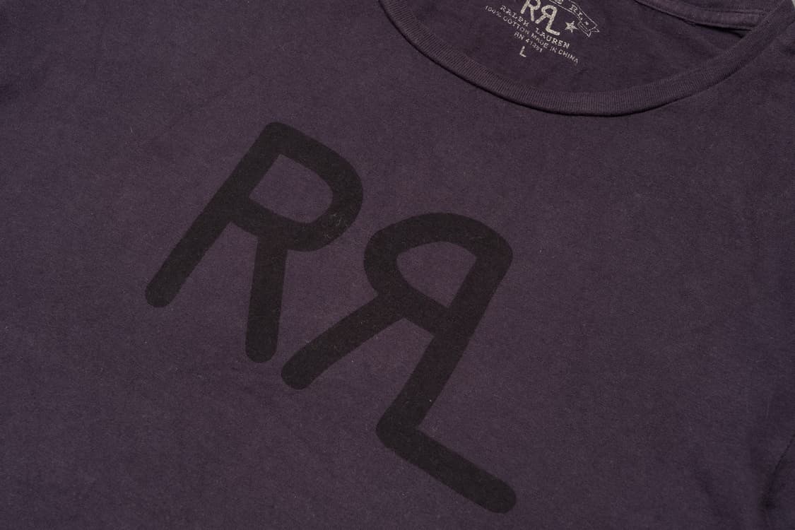 RRL 더블알엘 로고 반팔티셔츠 L 상품이미지2